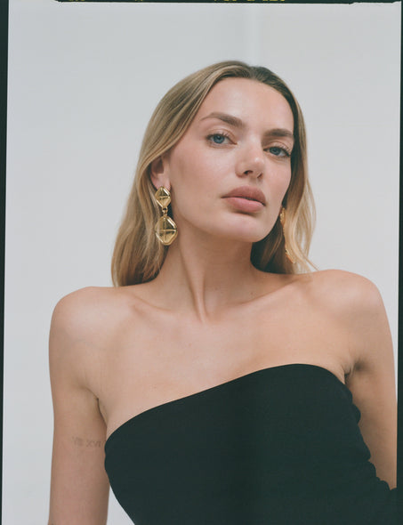 ALMA CLIP-ON EARRINGS