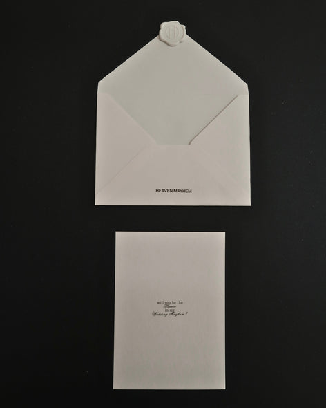 BRIDAL NOTECARD + ENVELOPE & SEAL