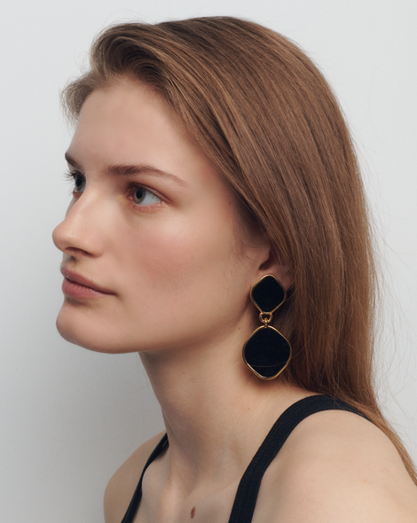 ALMA CLIP-ON EARRINGS
