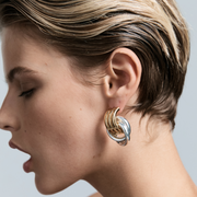 DOUBLE KNOT EARRINGS