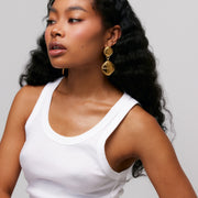 ALMA CLIP-ON EARRINGS