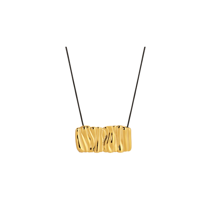 GAIA PENDANT BLACK GOLD