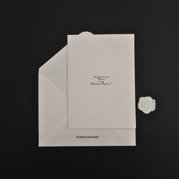 BRIDAL NOTECARD + ENVELOPE & SEAL