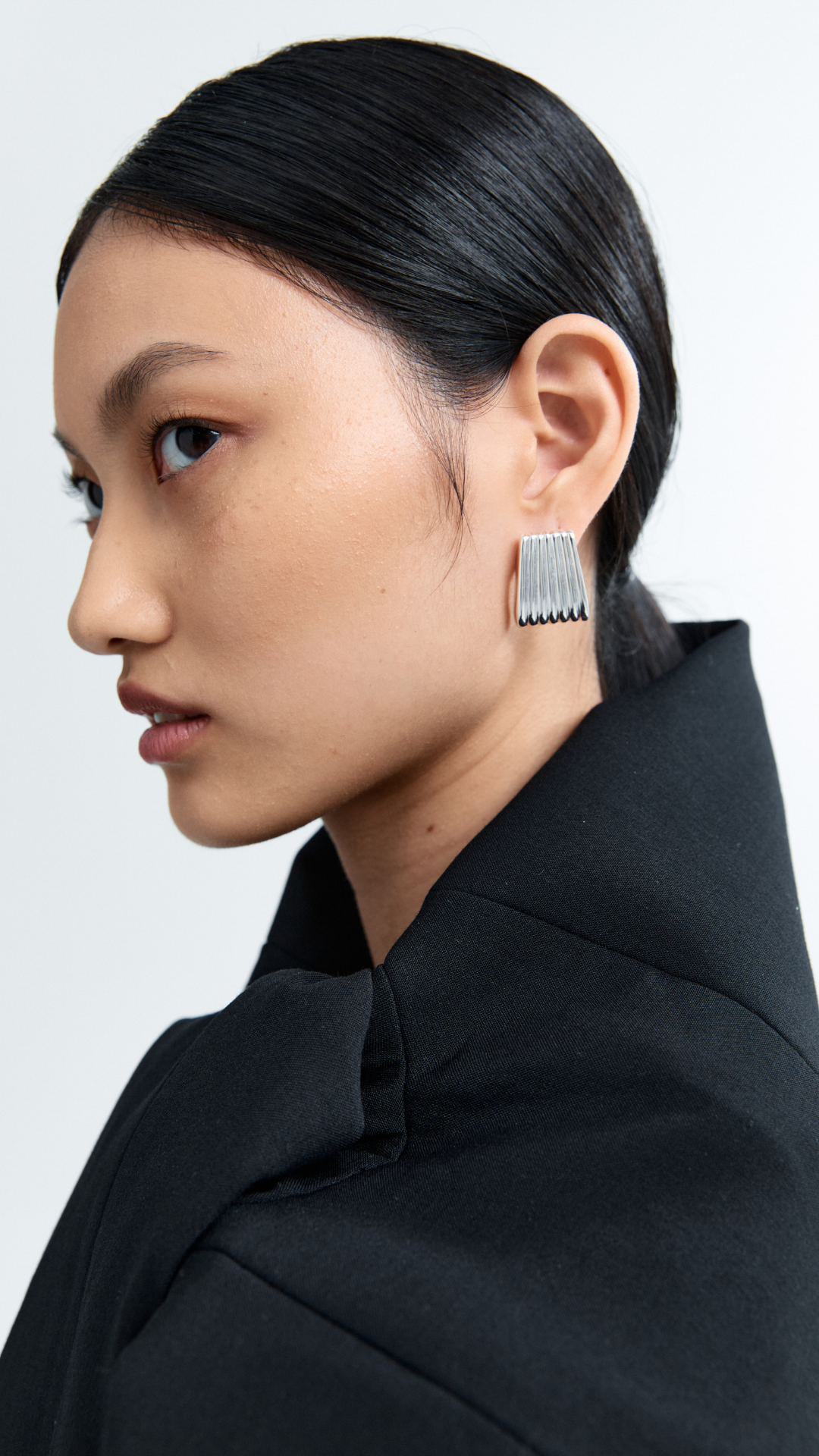 RIBBED EARRINGS