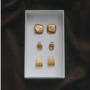 RIBBED EARRINGS