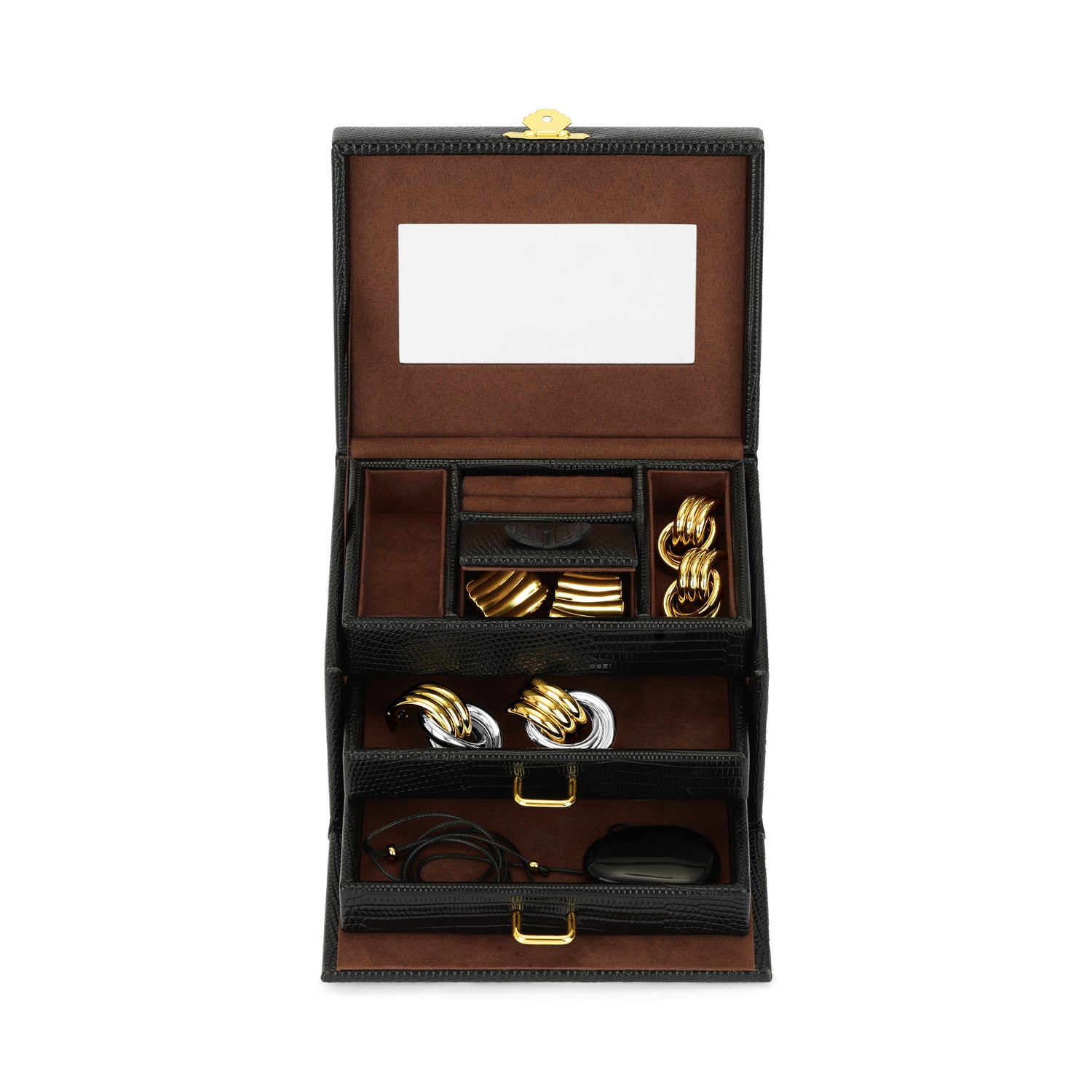 VINTAGE JEWELRY TRAVEL CASE